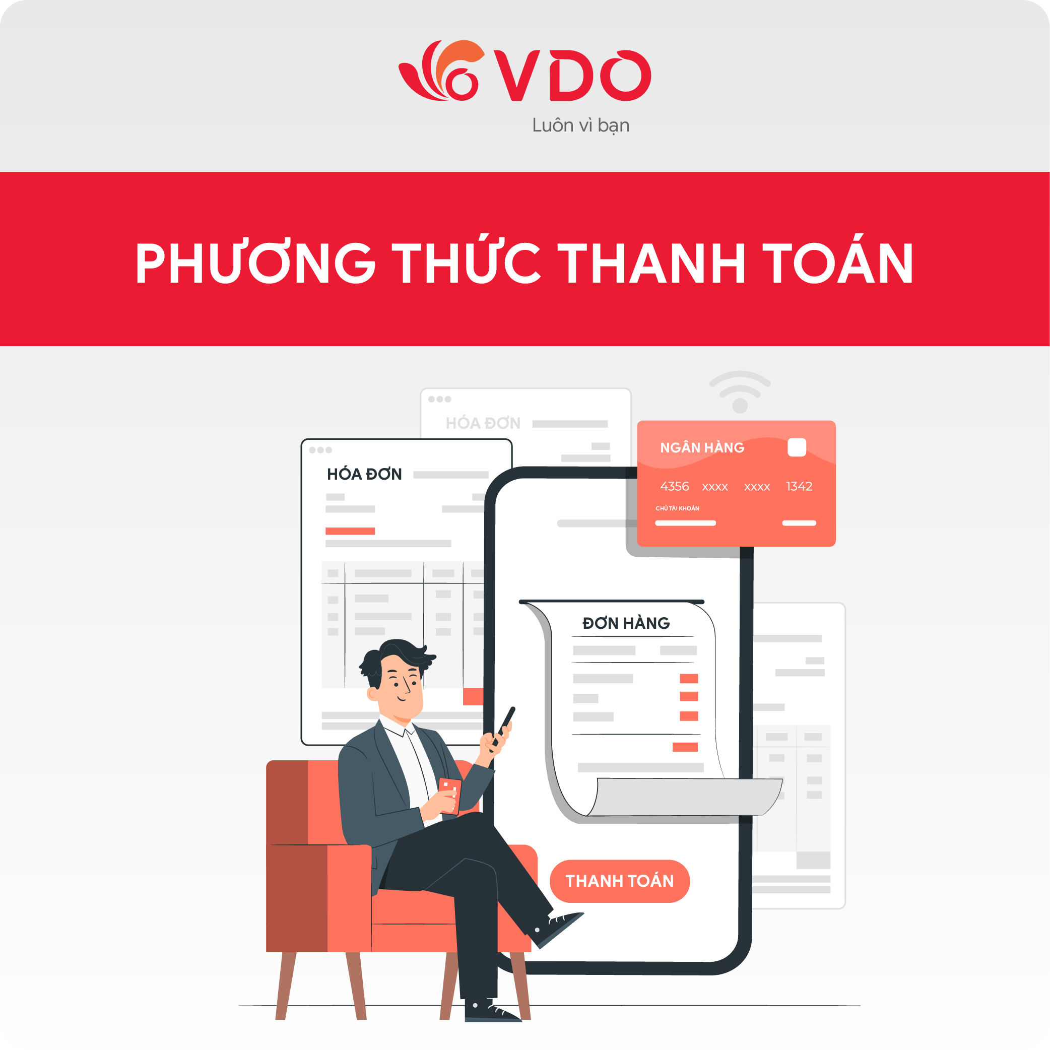 Hướng dẫn phương thức thanh toán